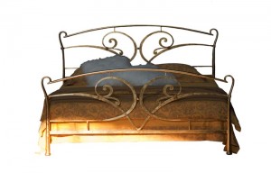 Design Bett - Betten - Modell Les Beaux - Metallbett - Eisenbett - Landhaus Bett
