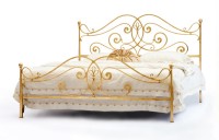 Design Bett - Betten - Modell Nancy  - Metallbett  - Eisenbett - Luxus Design Bett