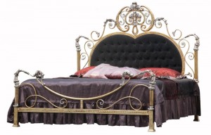 Luxus Design Betten  - Bett - Modell - Dynasty  - Metall-Bett  - Luxus Betten