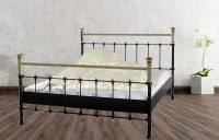 Iron Bed - Metall-Bett - Messing-Bett - Modell - Toledo -Var. 1 Komplett