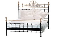 Luxus Design Metall-Bett - Komplett