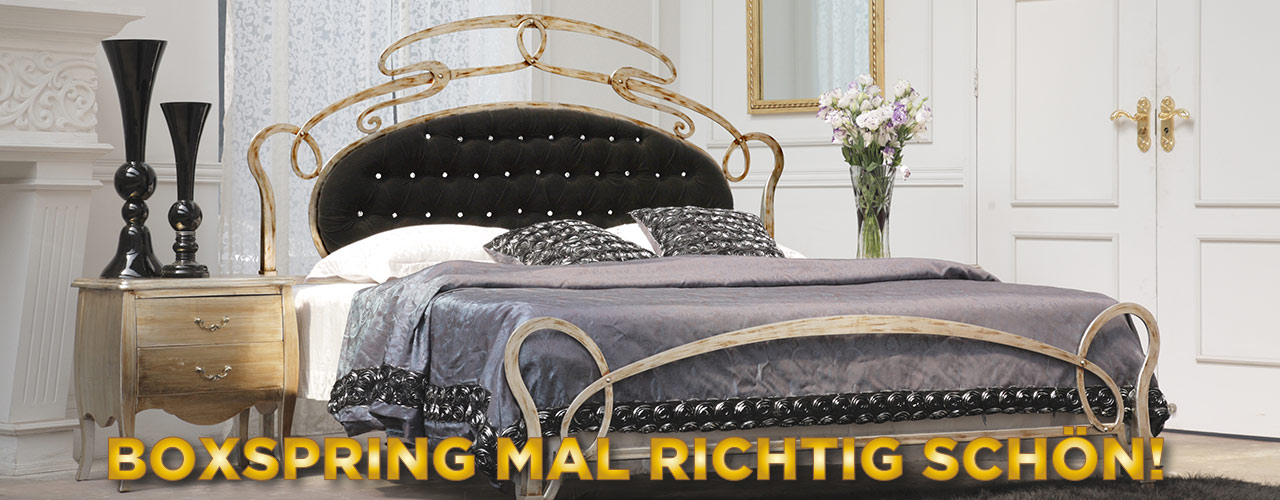 Design Betten - Landhaus Betten - Metallbetten - Luxus Betten - Messingbetten